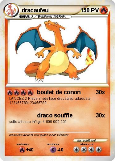 Pokemon dracaufeu