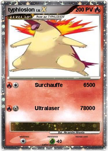 Pokemon typhlosion