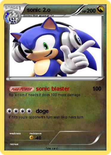 Pokemon sonic 2.o
