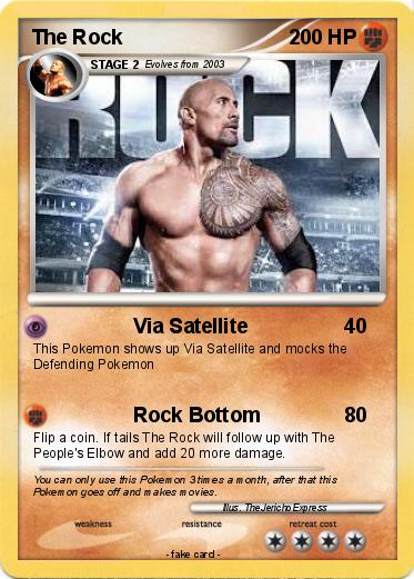 Pokemon The Rock