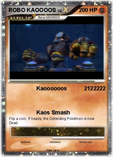 Pokemon ROBO KAOOOOS