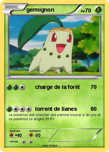 Pokemon germignon