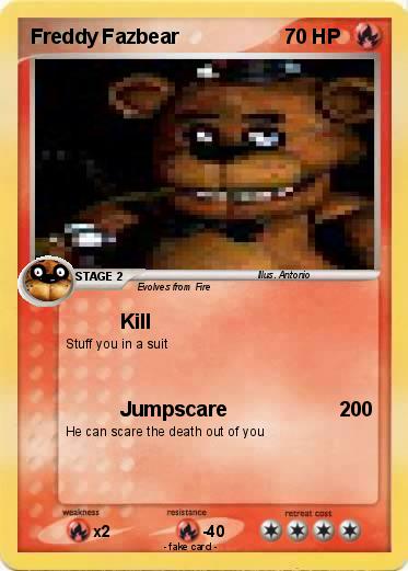 Pokemon Freddy Fazbear