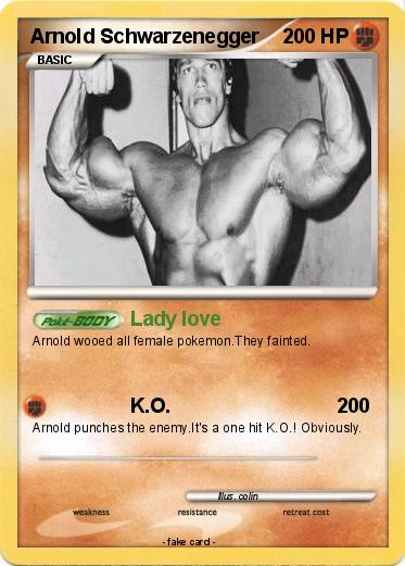 Pokemon Arnold Schwarzenegger