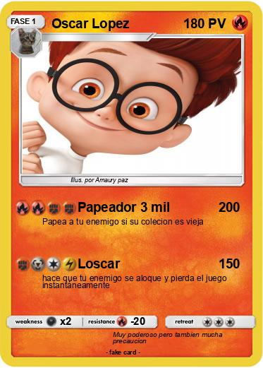 Pokemon Oscar Lopez