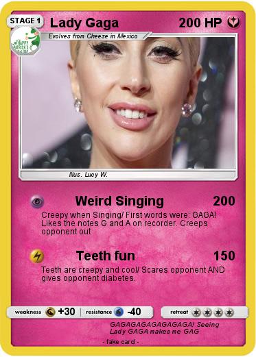 Pokemon Lady Gaga