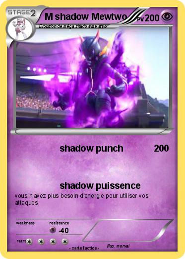 Pokemon M shadow Mewtwo