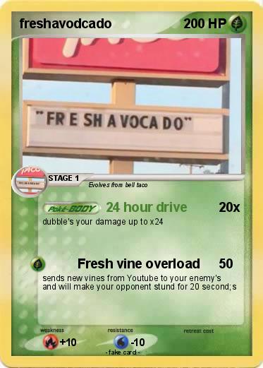 Pokemon freshavodcado