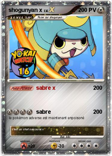 Pokemon shogunyan x