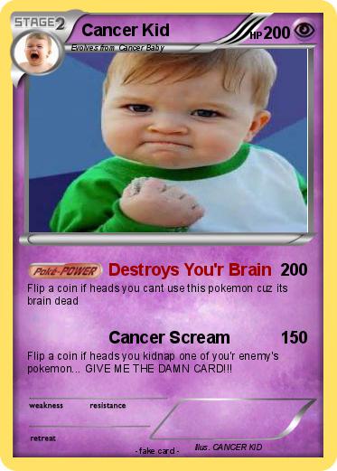 Pokemon Cancer Kid