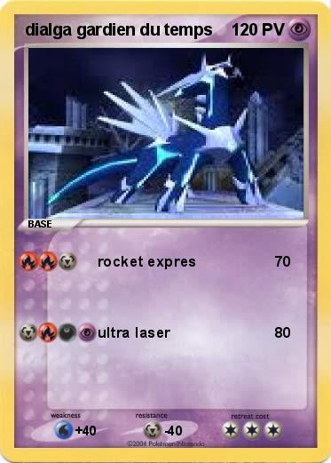 Pokemon dialga gardien du temps