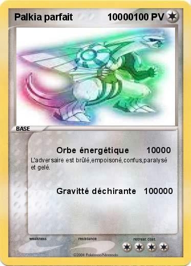 Pokemon Palkia parfait             10000           