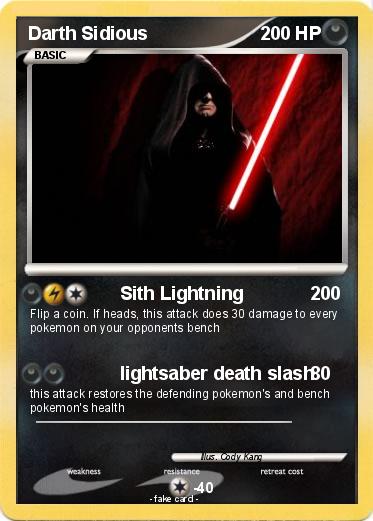 Pokemon Darth Sidious