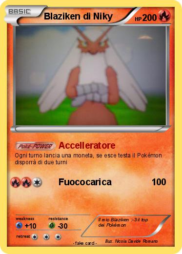 Pokemon Blaziken di Niky