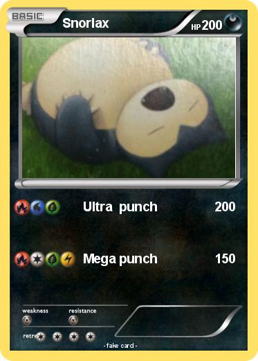 Pokemon Snorlax