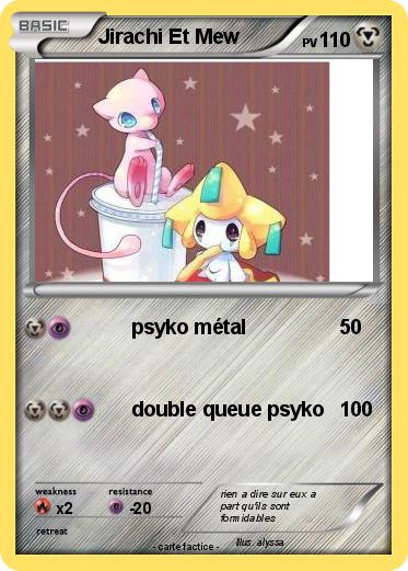 Pokemon Jirachi Et Mew