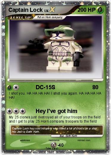 Pokemon Captain Lock