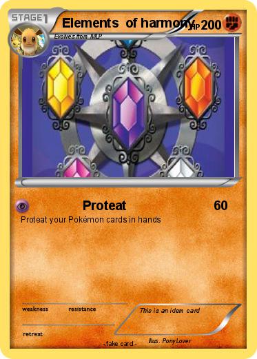 Pokemon Elements  of harmony