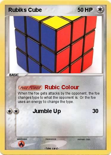 Pokemon Rubiks Cube