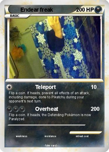 Pokemon Endear freak