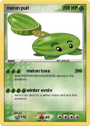 Pokemon melon pult