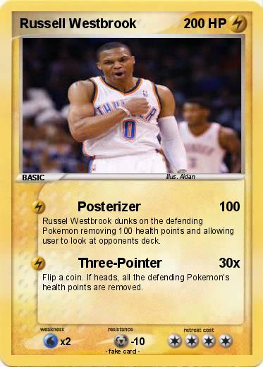 Pokemon Russell Westbrook
