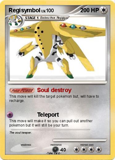 Pokemon Regisymbol