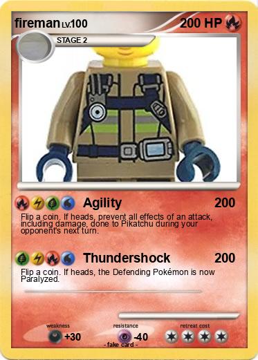 Pokemon fireman