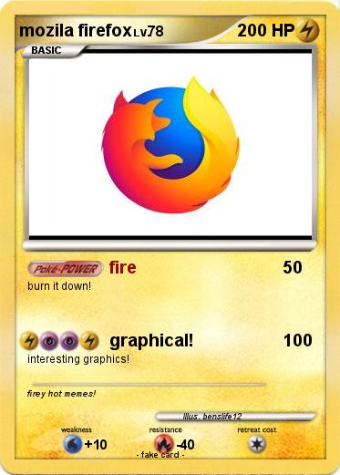 Pokemon mozila firefox