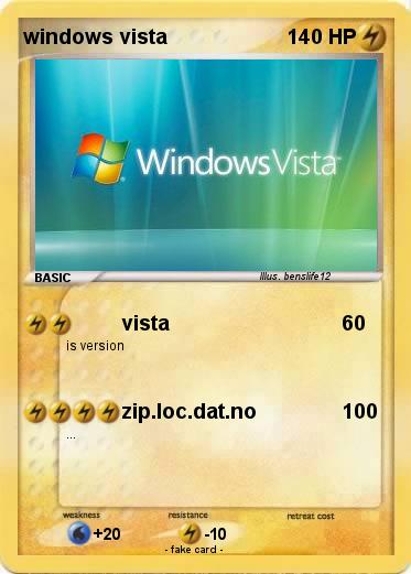 Pokemon windows vista