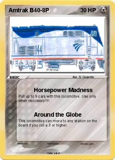 Pokemon Amtrak B40-8P