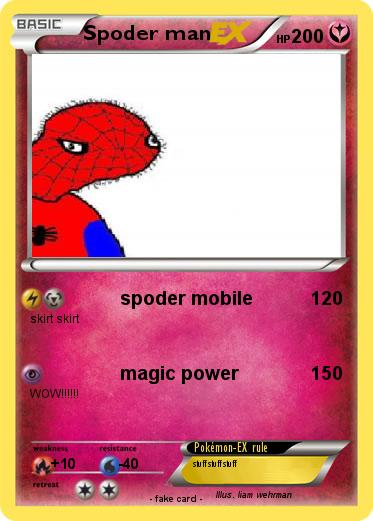 Pokemon Spoder man