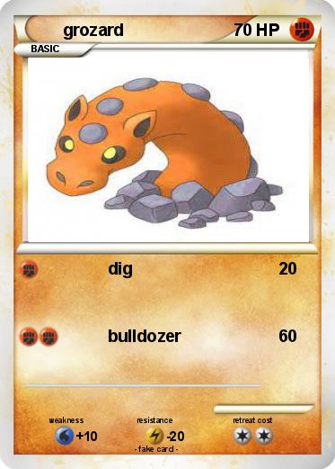 Pokemon grozard