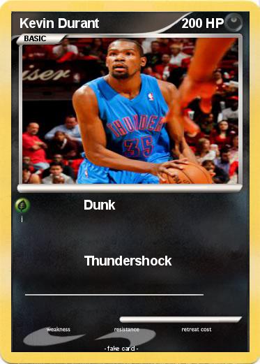Pokemon Kevin Durant