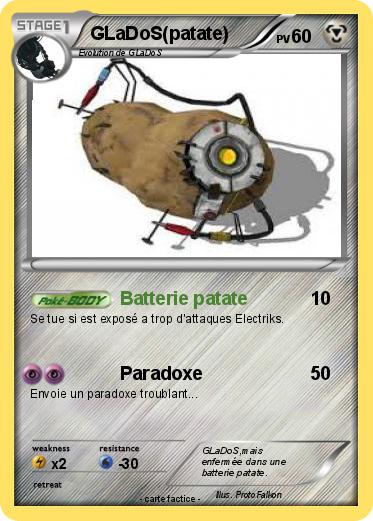 Pokemon GLaDoS(patate)