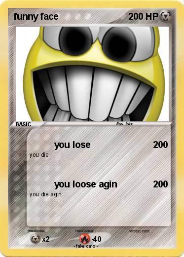 Pokemon funny face