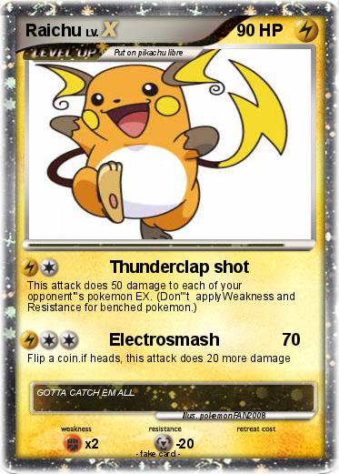 Pokemon Raichu