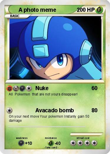 Pokemon A photo meme