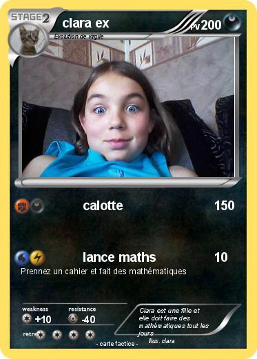 Pokemon clara ex