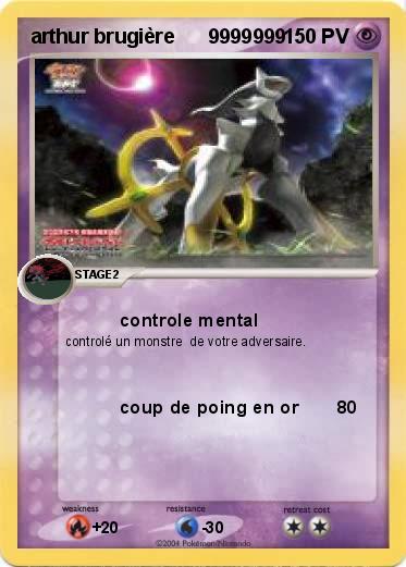 Pokemon arthur brugière      9999999