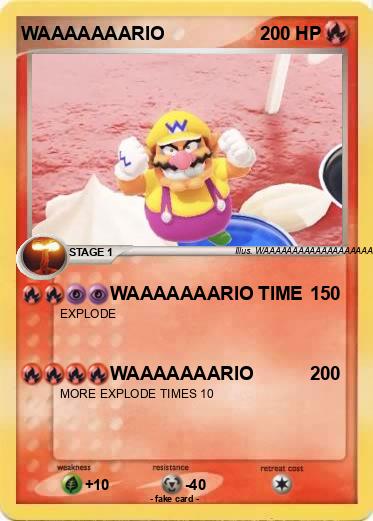 Pokemon WAAAAAAARIO