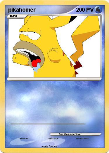 Pokemon pikahomer
