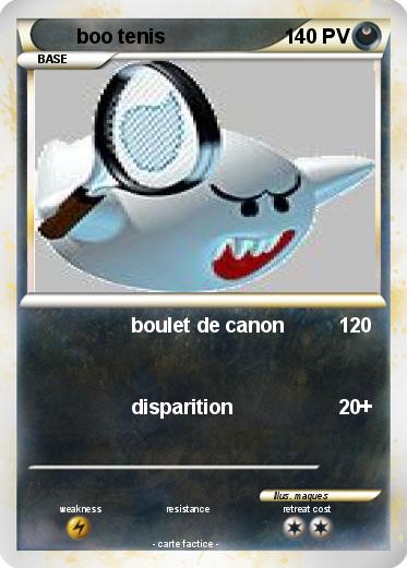 Pokemon boo tenis