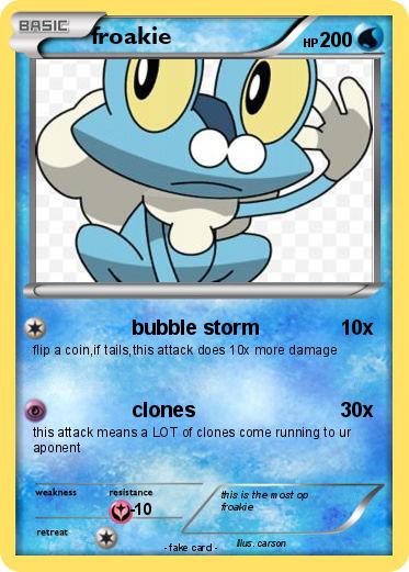 Pokemon froakie