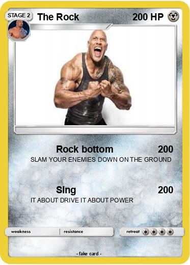 Pokemon The Rock