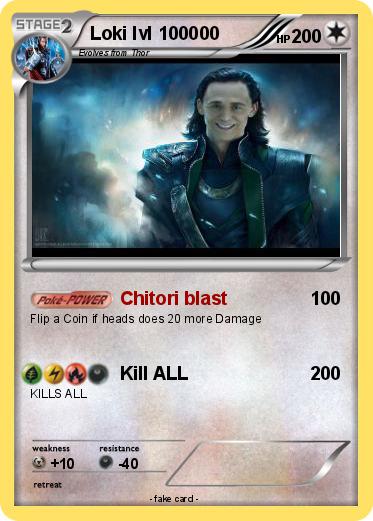 Pokemon Loki lvl 100000