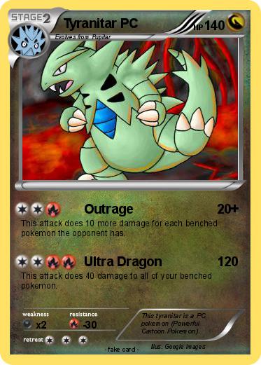 Pokemon Tyranitar PC