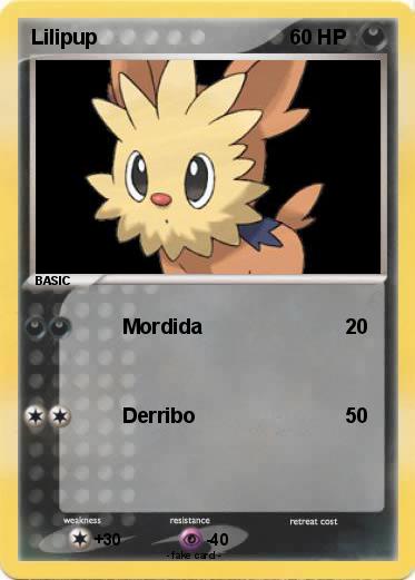 Pokemon Lilipup