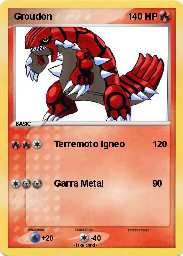Pokemon Groudon