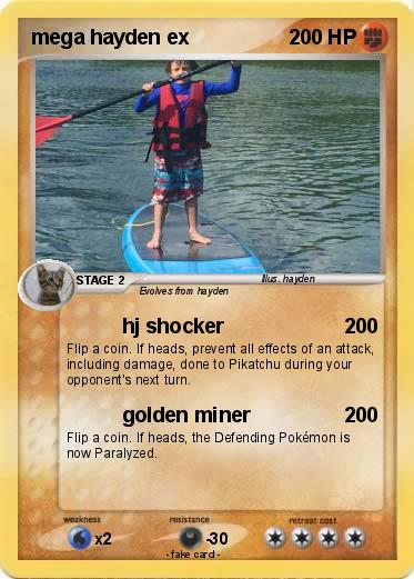 Pokemon mega hayden ex